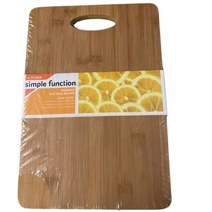 Simple Function Bamboo Cutting Board – NWT – 13.25” x 9.25” 🎋